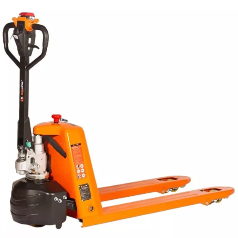 Самоходная тележка с гидравлическим подъемом вил 1500 кг