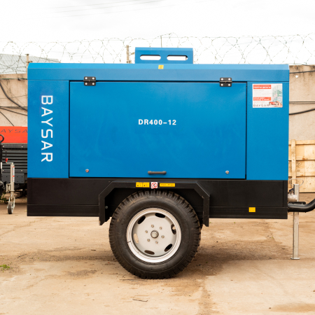 Дизельный компрессор BAYSAR DR400-12