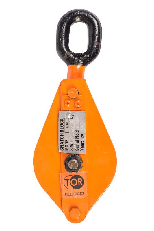 Блок монтажный двухрольный с ушком TOR HQG(L) K2-1,0 т