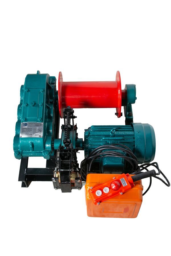 Лебедка электрическая TOR ЛМ (JM) г/п 1,0 тн Н=100 м (б/каната)