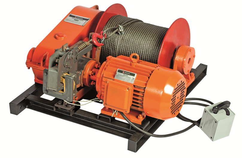 Лебедка электрическая JM 1 т-120 м (с канатом) СибТаль