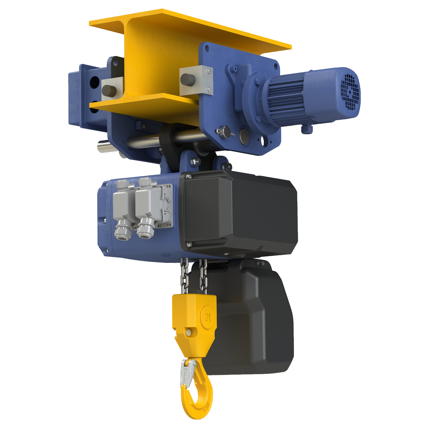 Таль электрическая цепная 0.5 CLF2 H6 V8 1/1 M N 20 20/5 K, 0,5 т, 6 м