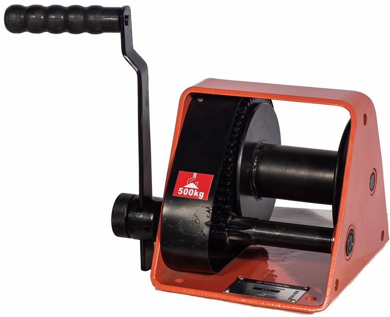 Лебедка барабанная ручная HWV 0,5 т  25м